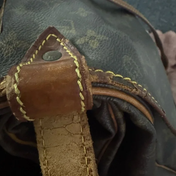 Louis Vuitton Brown Monogram Satchel - Picture 6 of 16